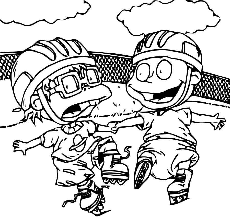 Dibujo para colorear: Rugrats (Dibujos animados) #52741 - Dibujos para Colorear e Imprimir Gratis