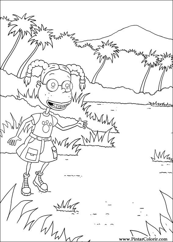 Dibujo para colorear: Rugrats (Dibujos animados) #52757 - Dibujos para Colorear e Imprimir Gratis