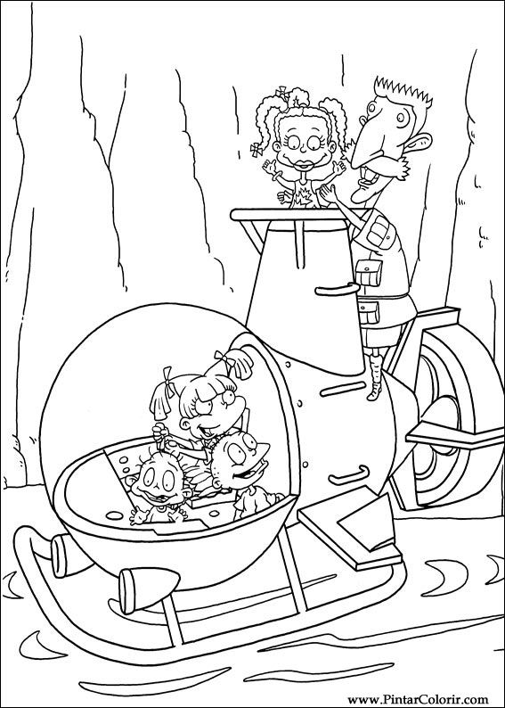 Dibujo para colorear: Rugrats (Dibujos animados) #52764 - Dibujos para Colorear e Imprimir Gratis