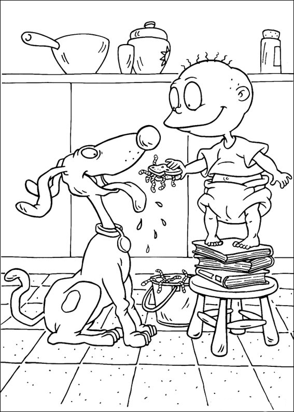 Dibujo para colorear: Rugrats (Dibujos animados) #52772 - Dibujos para Colorear e Imprimir Gratis