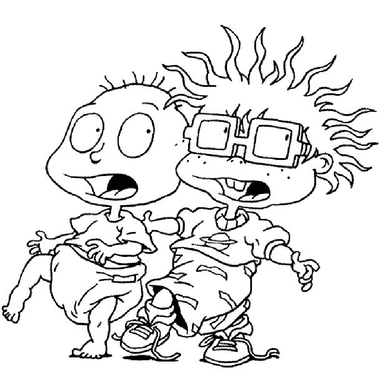 Dibujo para colorear: Rugrats (Dibujos animados) #52781 - Dibujos para Colorear e Imprimir Gratis