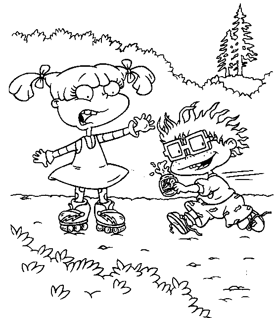 Dibujo para colorear: Rugrats (Dibujos animados) #52790 - Dibujos para Colorear e Imprimir Gratis