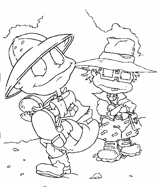 Dibujo para colorear: Rugrats (Dibujos animados) #52830 - Dibujos para Colorear e Imprimir Gratis