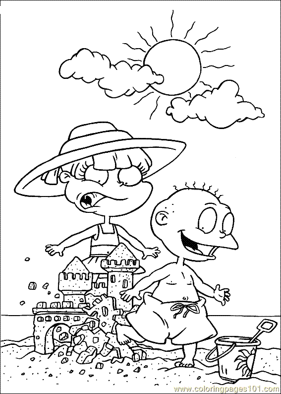 Dibujo para colorear: Rugrats (Dibujos animados) #52834 - Dibujos para Colorear e Imprimir Gratis