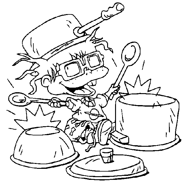 Dibujo para colorear: Rugrats (Dibujos animados) #52851 - Dibujos para Colorear e Imprimir Gratis