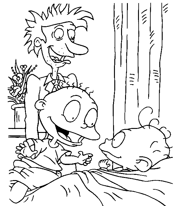 Dibujo para colorear: Rugrats (Dibujos animados) #52866 - Dibujos para Colorear e Imprimir Gratis