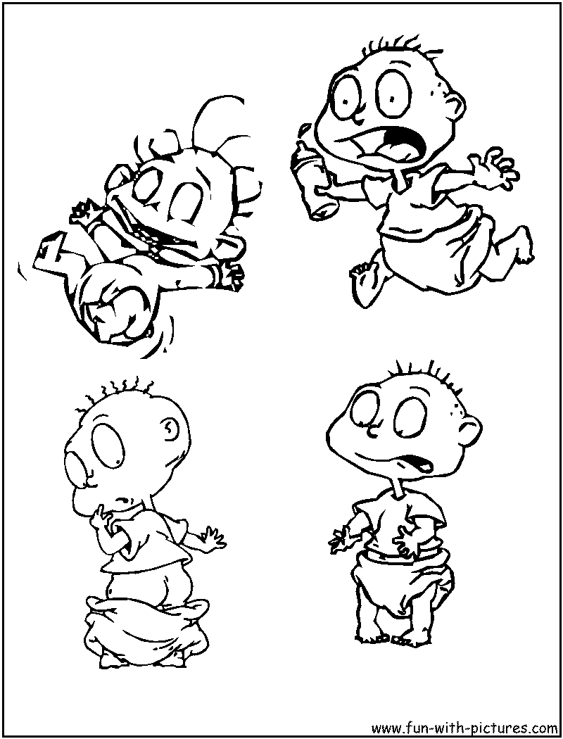 Dibujo para colorear: Rugrats (Dibujos animados) #52917 - Dibujos para Colorear e Imprimir Gratis