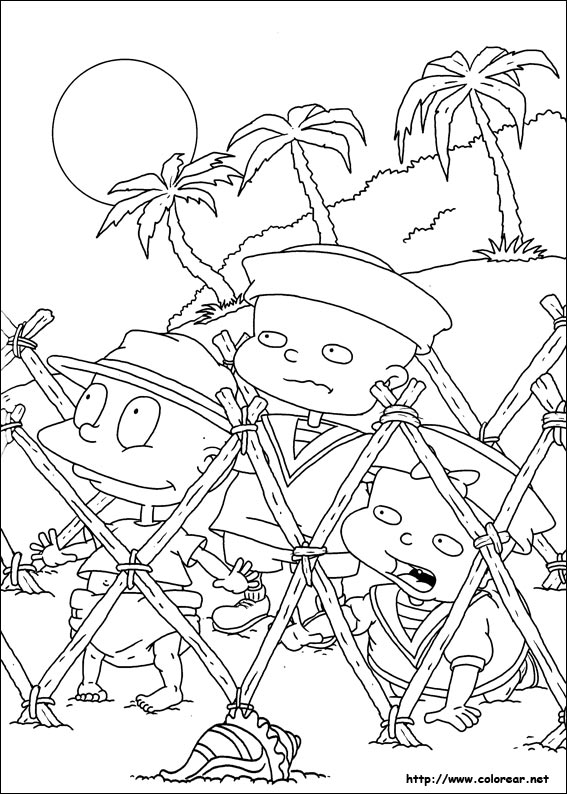 Dibujo para colorear: Rugrats (Dibujos animados) #52922 - Dibujos para Colorear e Imprimir Gratis