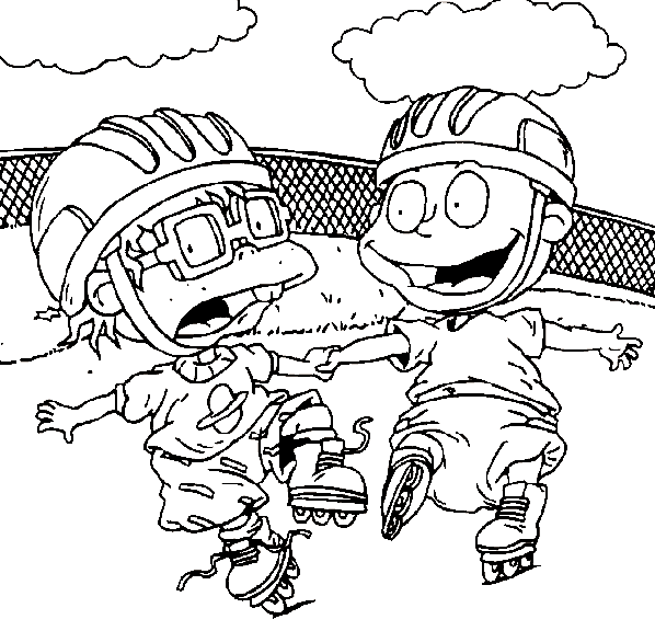 Dibujo para colorear: Rugrats (Dibujos animados) #52943 - Dibujos para Colorear e Imprimir Gratis