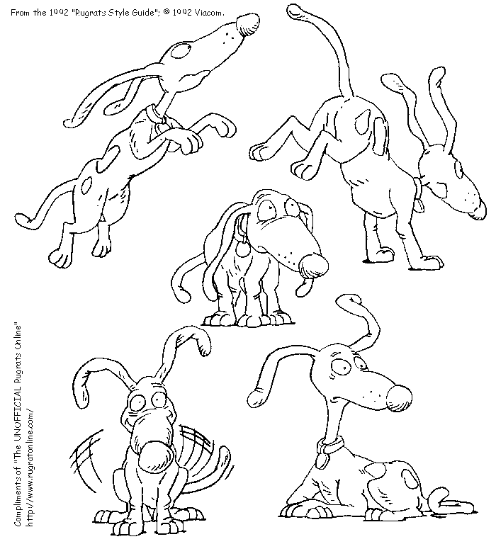 Dibujo para colorear: Rugrats (Dibujos animados) #52944 - Dibujos para Colorear e Imprimir Gratis