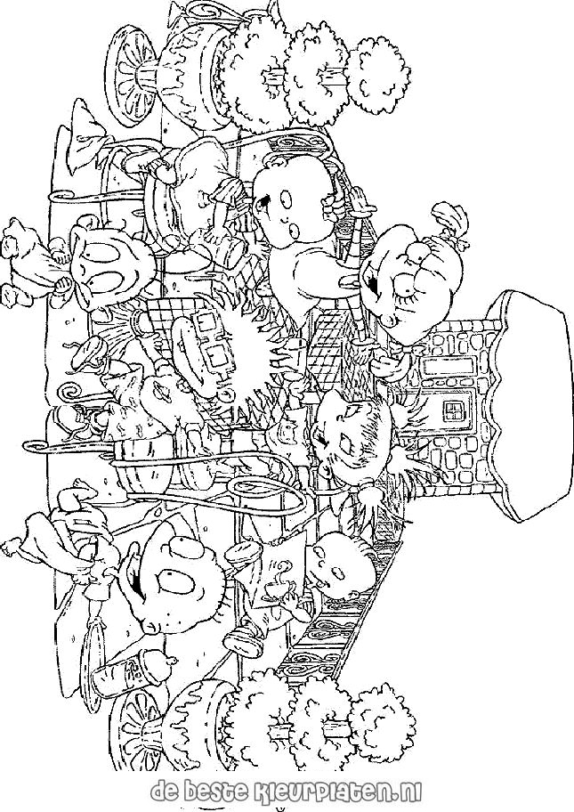 Dibujo para colorear: Rugrats (Dibujos animados) #52952 - Dibujos para Colorear e Imprimir Gratis