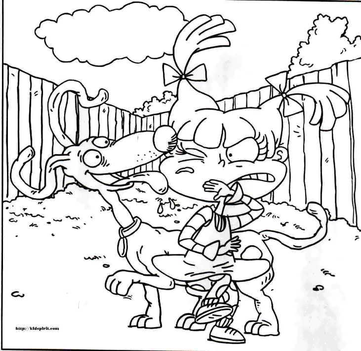 Dibujo para colorear: Rugrats (Dibujos animados) #52955 - Dibujos para Colorear e Imprimir Gratis
