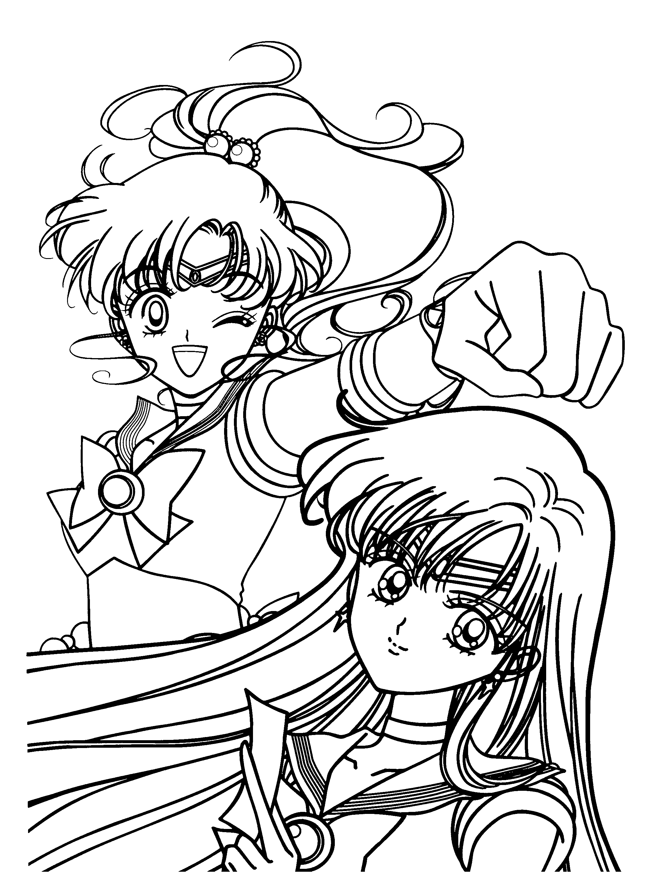 Dibujo para colorear: Sailor Moon (Dibujos animados) #50290 - Dibujos para Colorear e Imprimir Gratis