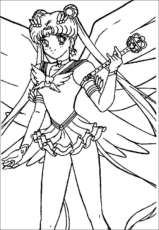 Dibujo para colorear: Sailor Moon (Dibujos animados) #50294 - Dibujos para Colorear e Imprimir Gratis