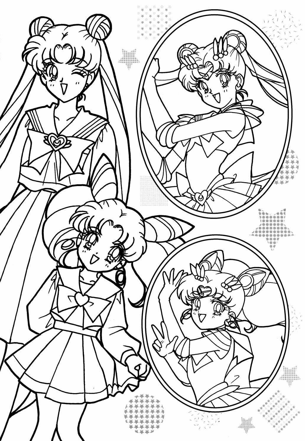 Dibujo para colorear: Sailor Moon (Dibujos animados) #50301 - Dibujos para Colorear e Imprimir Gratis