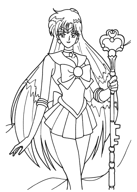 Dibujo para colorear: Sailor Moon (Dibujos animados) #50312 - Dibujos para Colorear e Imprimir Gratis