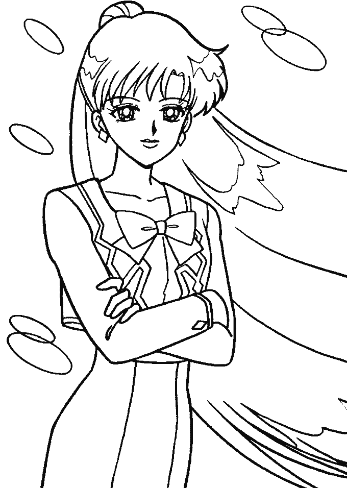 Dibujo para colorear: Sailor Moon (Dibujos animados) #50364 - Dibujos para Colorear e Imprimir Gratis