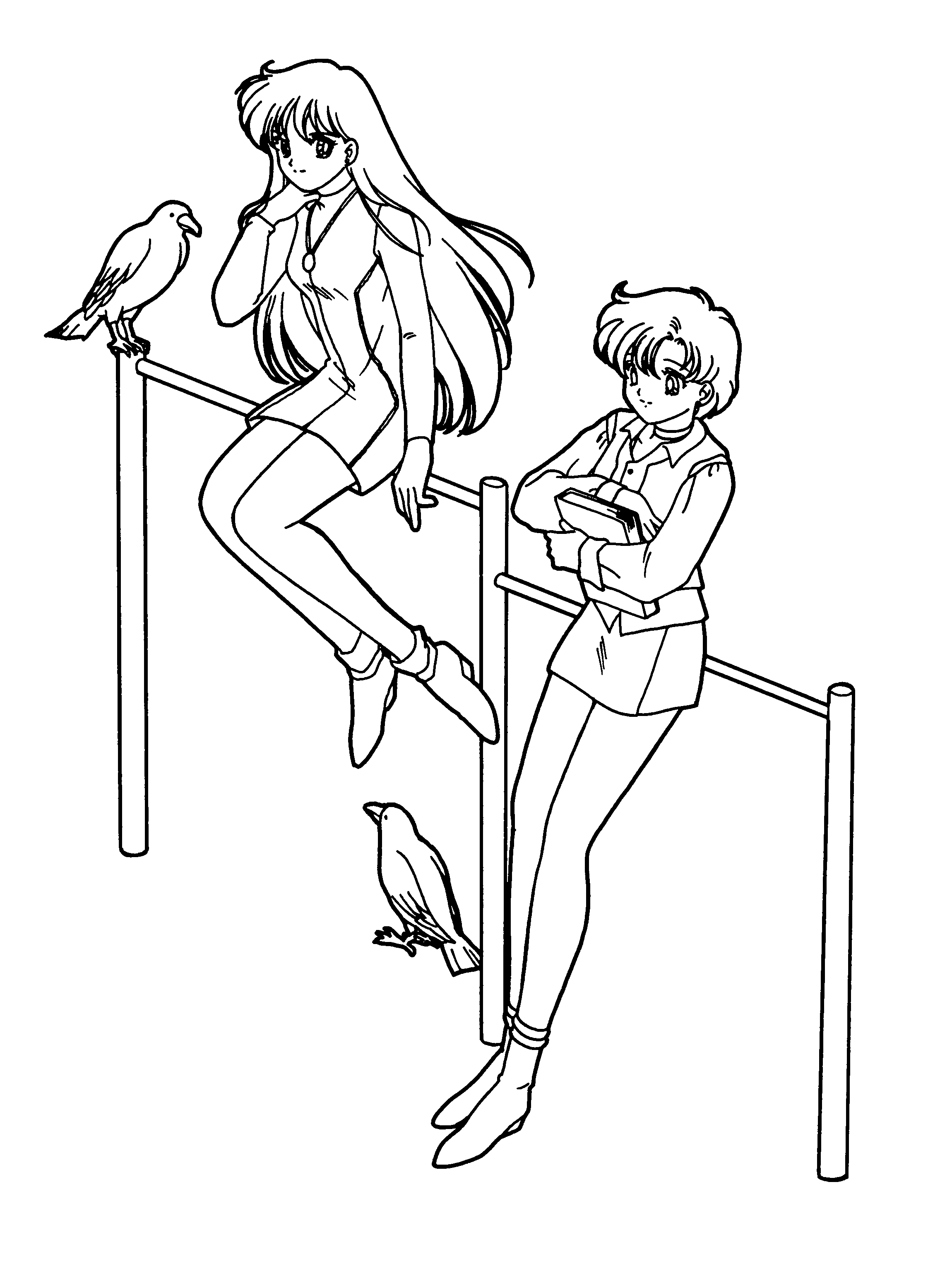 Dibujo para colorear: Sailor Moon (Dibujos animados) #50375 - Dibujos para Colorear e Imprimir Gratis