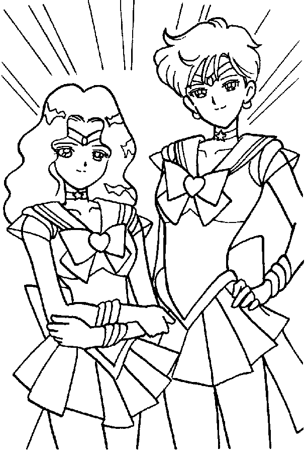 Dibujo para colorear: Sailor Moon (Dibujos animados) #50409 - Dibujos para Colorear e Imprimir Gratis