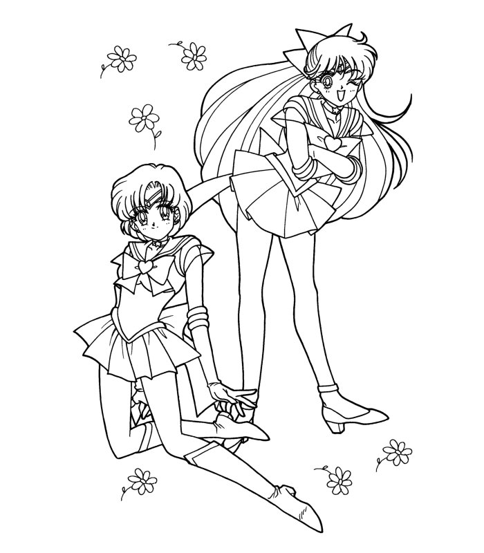 Dibujo para colorear: Sailor Moon (Dibujos animados) #50433 - Dibujos para Colorear e Imprimir Gratis
