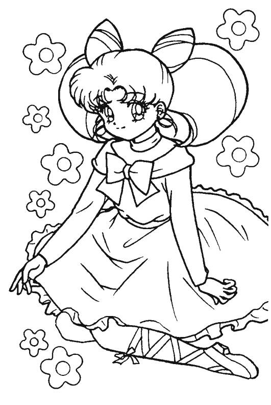 Dibujo para colorear: Sailor Moon (Dibujos animados) #50447 - Dibujos para Colorear e Imprimir Gratis