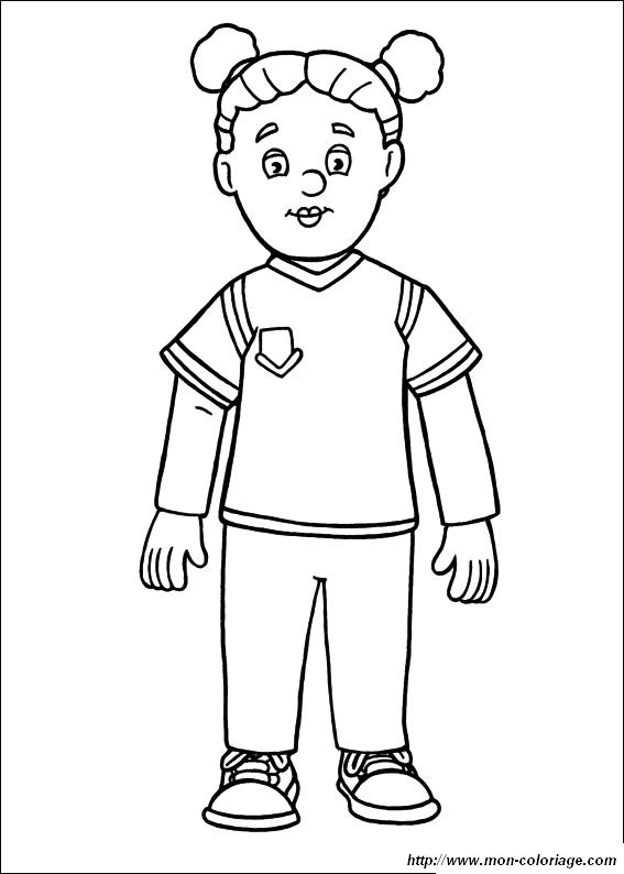 Dibujo para colorear: Sam the Fireman (Dibujos animados) #39845 - Dibujos para Colorear e Imprimir Gratis