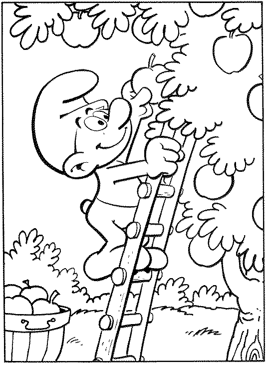 Dibujo para colorear: Schtroumpfs (Dibujos animados) #34868 - Dibujos para Colorear e Imprimir Gratis