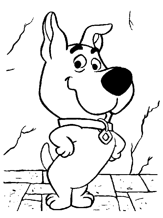 Dibujo para colorear: Scooby doo (Dibujos animados) #31321 - Dibujos para Colorear e Imprimir Gratis