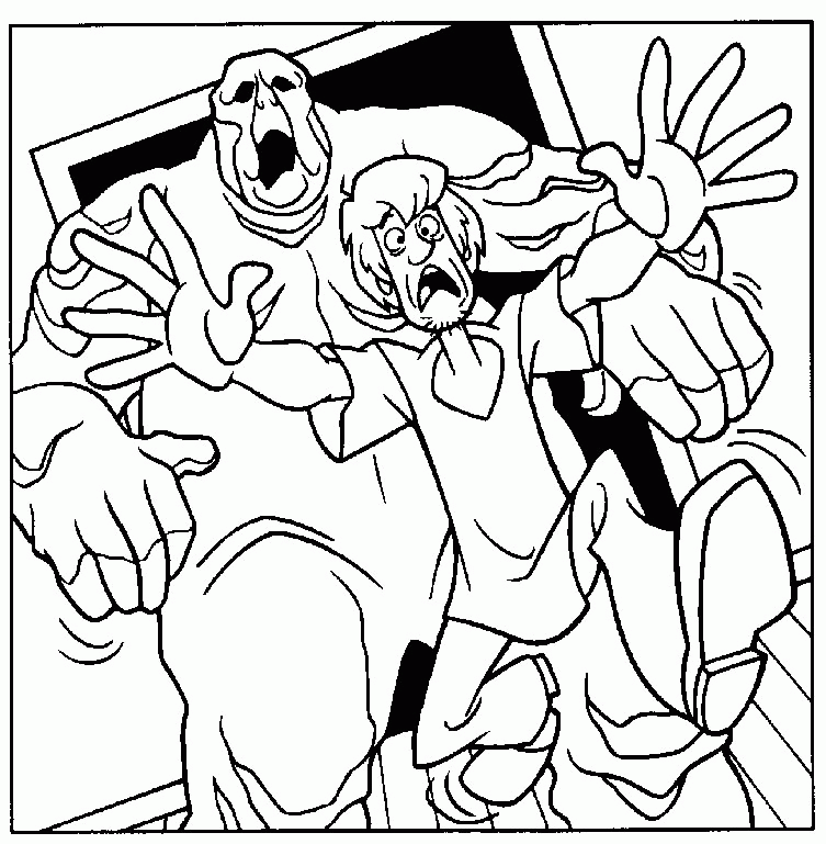 Dibujo para colorear: Scooby doo (Dibujos animados) #31331 - Dibujos para Colorear e Imprimir Gratis