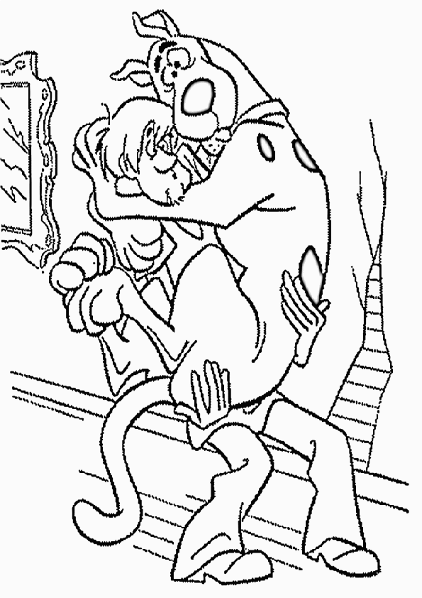 Dibujo para colorear: Scooby doo (Dibujos animados) #31346 - Dibujos para Colorear e Imprimir Gratis