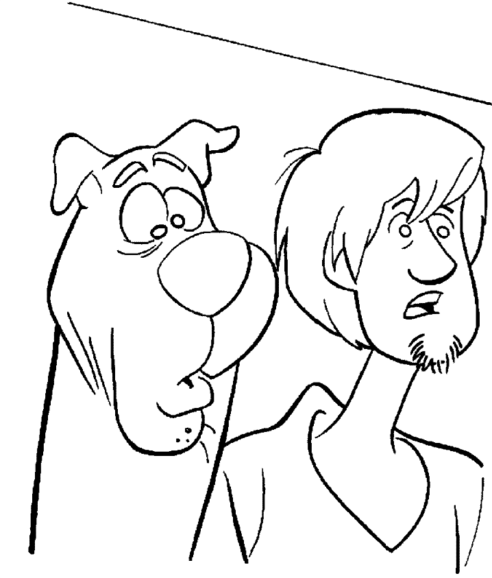 Dibujo para colorear: Scooby doo (Dibujos animados) #31372 - Dibujos para Colorear e Imprimir Gratis