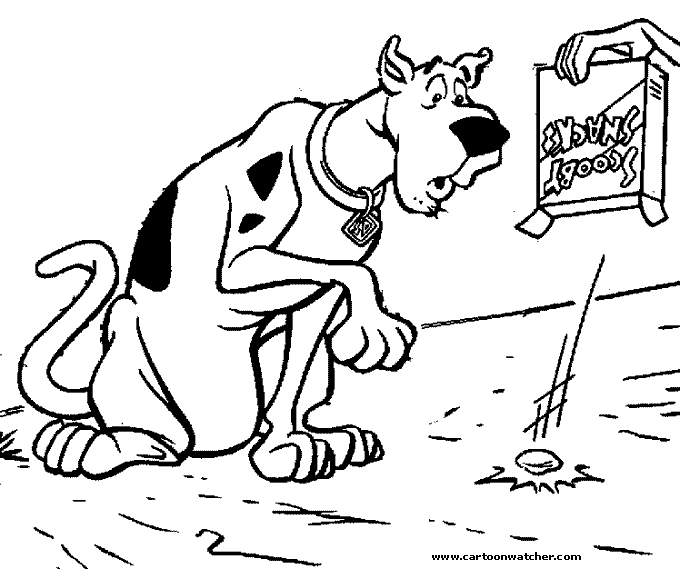Dibujo para colorear: Scooby doo (Dibujos animados) #31378 - Dibujos para Colorear e Imprimir Gratis