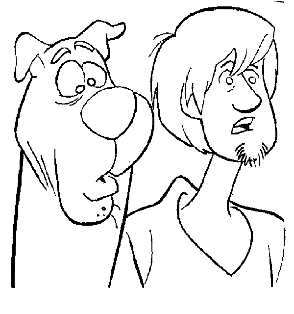 Dibujo para colorear: Scooby doo (Dibujos animados) #31382 - Dibujos para Colorear e Imprimir Gratis