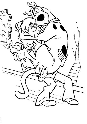 Dibujo para colorear: Scooby doo (Dibujos animados) #31384 - Dibujos para Colorear e Imprimir Gratis