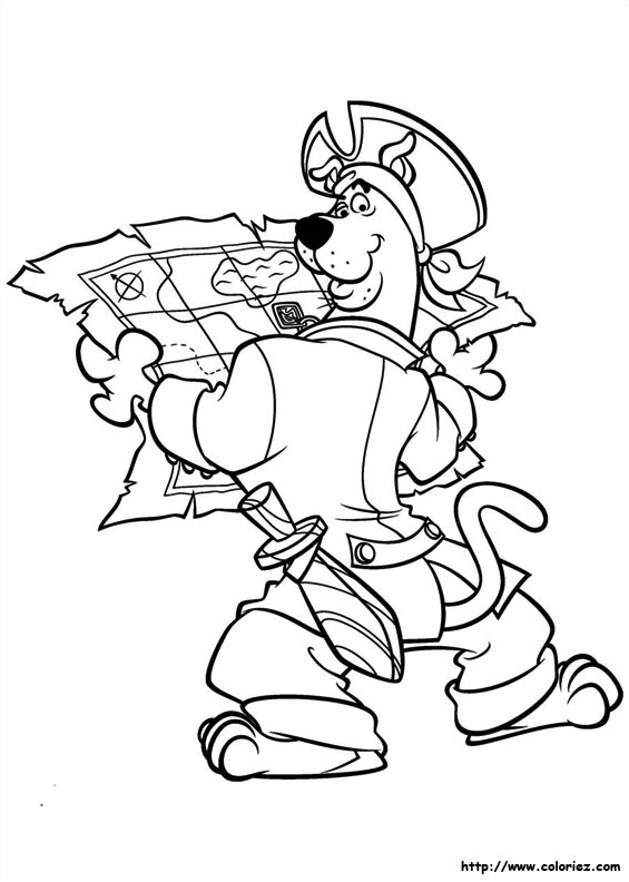 Dibujo para colorear: Scooby doo (Dibujos animados) #31394 - Dibujos para Colorear e Imprimir Gratis