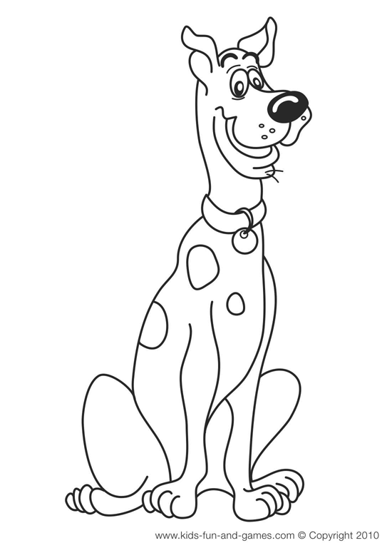 Dibujo para colorear: Scooby doo (Dibujos animados) #31398 - Dibujos para Colorear e Imprimir Gratis