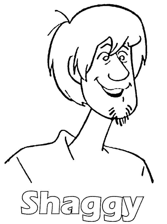 Dibujo para colorear: Scooby doo (Dibujos animados) #31399 - Dibujos para Colorear e Imprimir Gratis