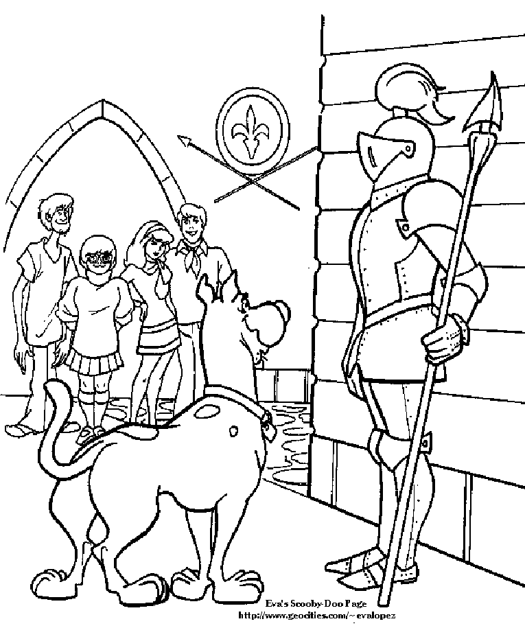 Dibujo para colorear: Scooby doo (Dibujos animados) #31429 - Dibujos para Colorear e Imprimir Gratis