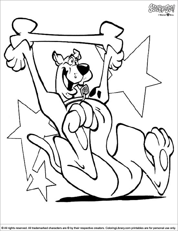 Dibujo para colorear: Scooby doo (Dibujos animados) #31436 - Dibujos para Colorear e Imprimir Gratis