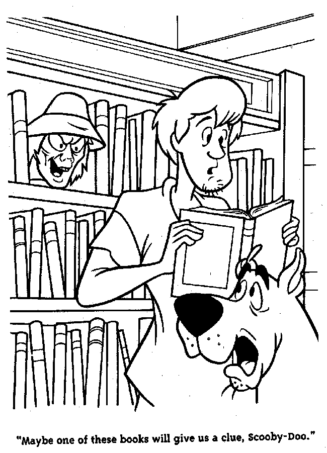 Dibujo para colorear: Scooby doo (Dibujos animados) #31441 - Dibujos para Colorear e Imprimir Gratis