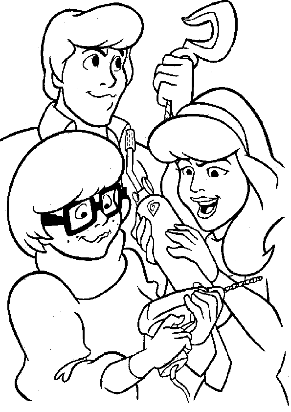 Dibujo para colorear: Scooby doo (Dibujos animados) #31444 - Dibujos para Colorear e Imprimir Gratis