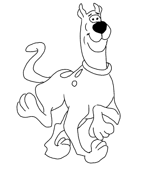 Dibujo para colorear: Scooby doo (Dibujos animados) #31447 - Dibujos para Colorear e Imprimir Gratis