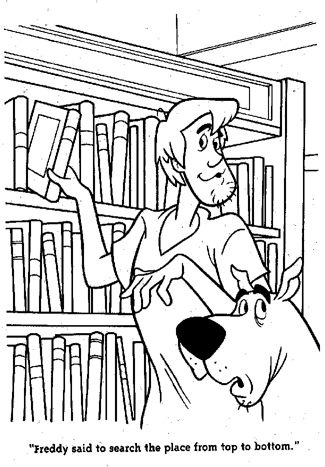 Dibujo para colorear: Scooby doo (Dibujos animados) #31461 - Dibujos para Colorear e Imprimir Gratis