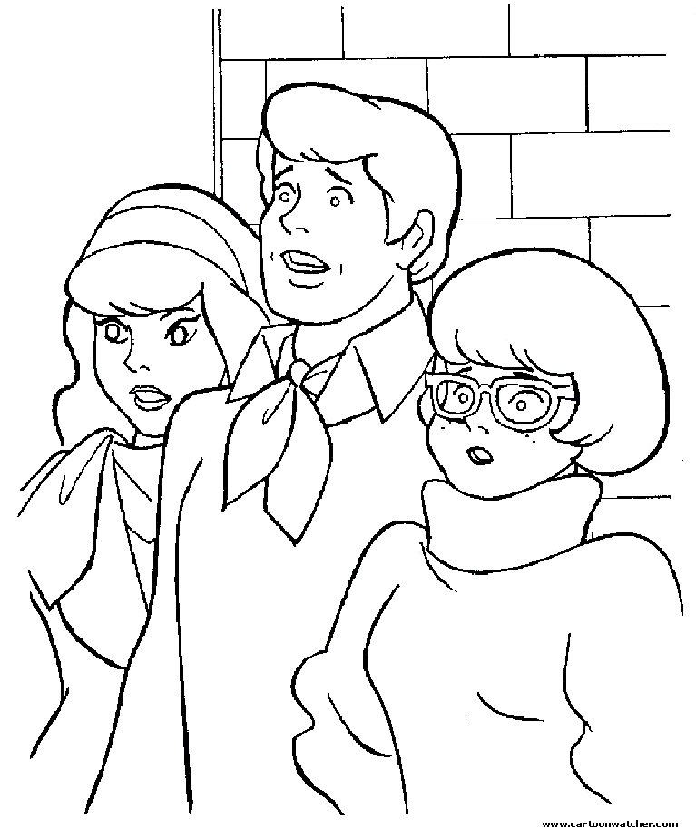 Dibujo para colorear: Scooby doo (Dibujos animados) #31468 - Dibujos para Colorear e Imprimir Gratis