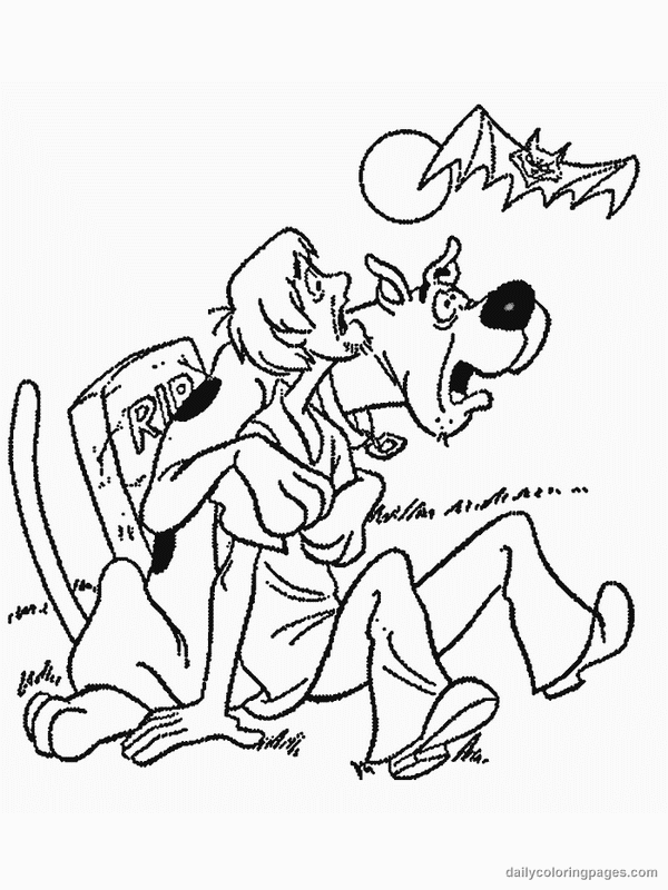 Dibujo para colorear: Scooby doo (Dibujos animados) #31474 - Dibujos para Colorear e Imprimir Gratis