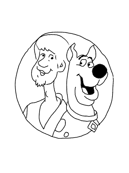 Dibujo para colorear: Scooby doo (Dibujos animados) #31485 - Dibujos para Colorear e Imprimir Gratis