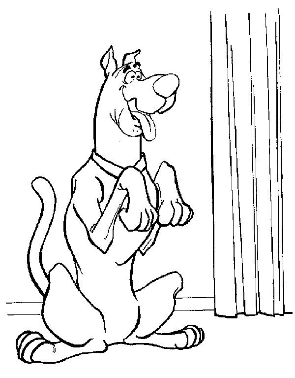 Dibujo para colorear: Scooby doo (Dibujos animados) #31489 - Dibujos para Colorear e Imprimir Gratis