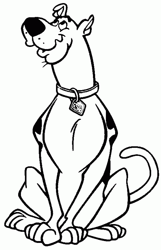 Dibujo para colorear: Scooby doo (Dibujos animados) #31493 - Dibujos para Colorear e Imprimir Gratis