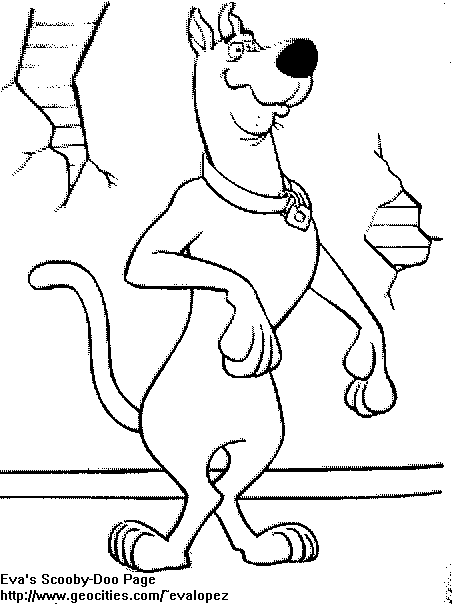 Dibujo para colorear: Scooby doo (Dibujos animados) #31497 - Dibujos para Colorear e Imprimir Gratis