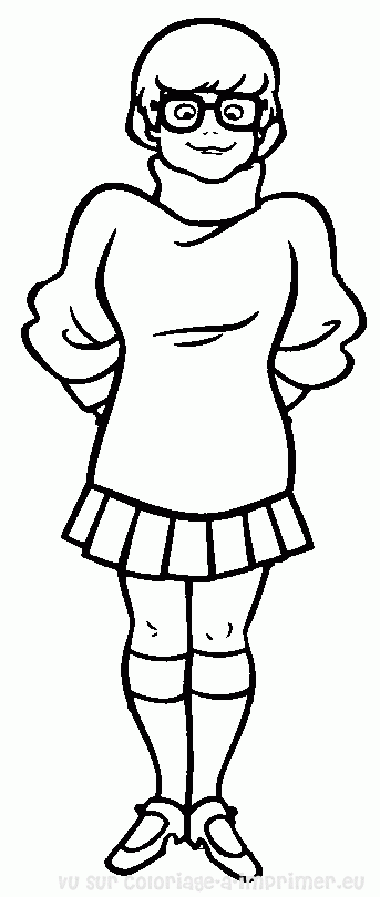 Dibujo para colorear: Scooby doo (Dibujos animados) #31503 - Dibujos para Colorear e Imprimir Gratis